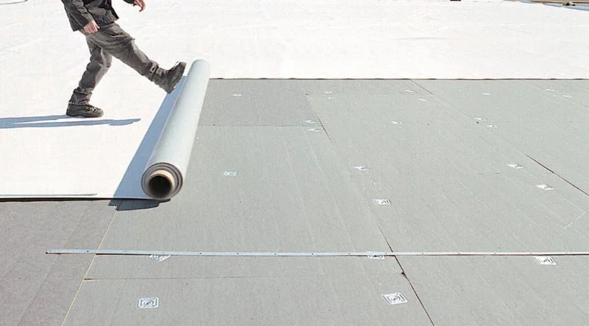 GAF TPO Commercial-Grade Flat Roofing System for Residential Homes