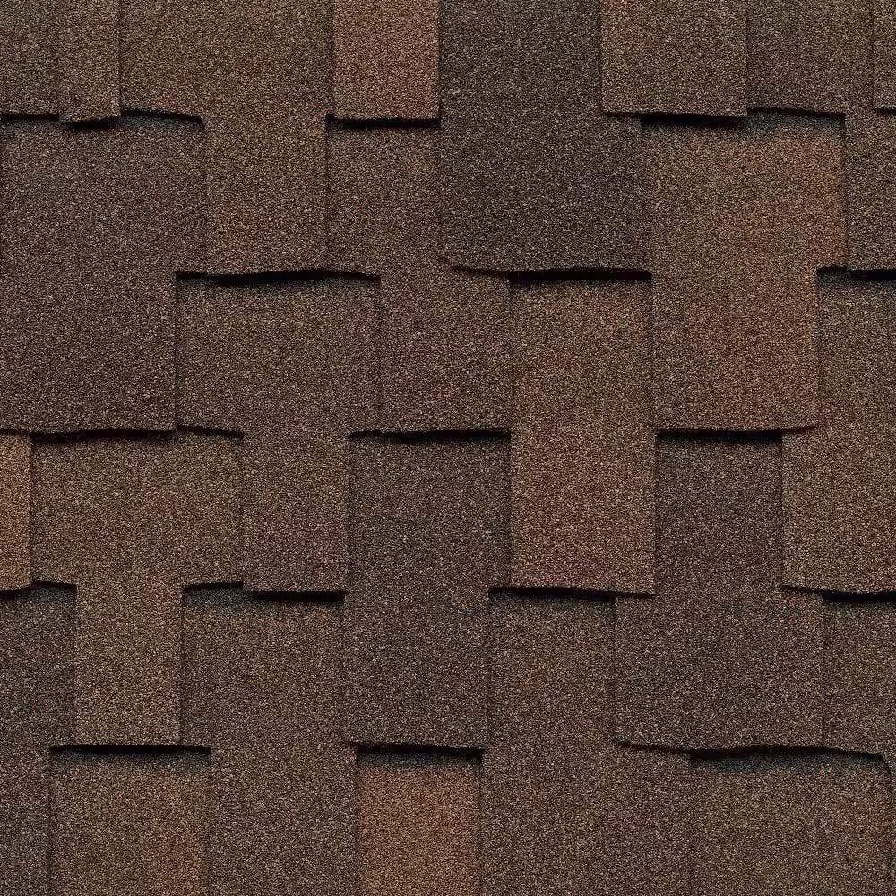 GAF Mesa Brown architectural shingles