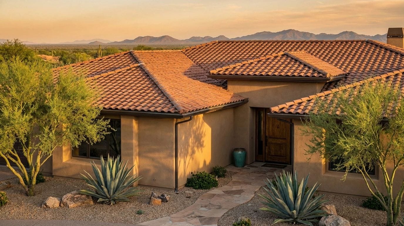 Arizona residential home with new Vero Exteriors roof