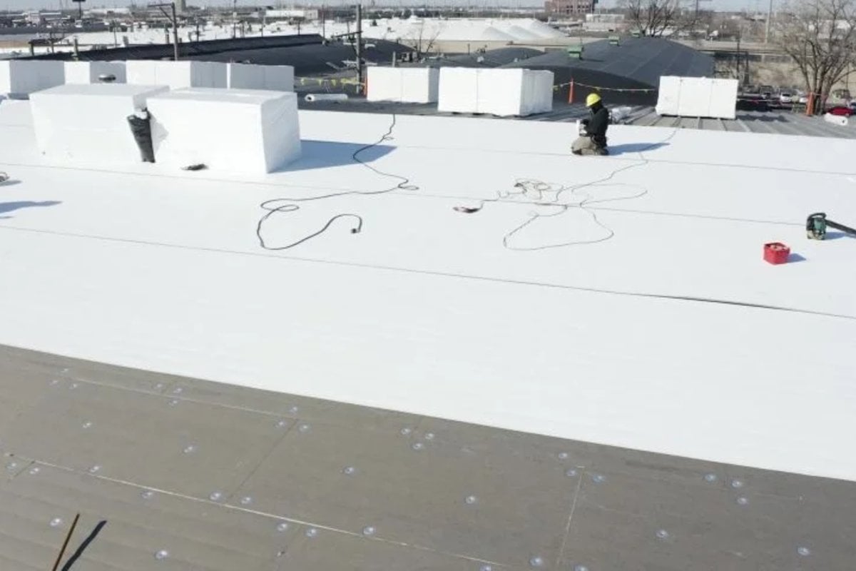 GAF EverGuard® TPO commercial-grade flat roof