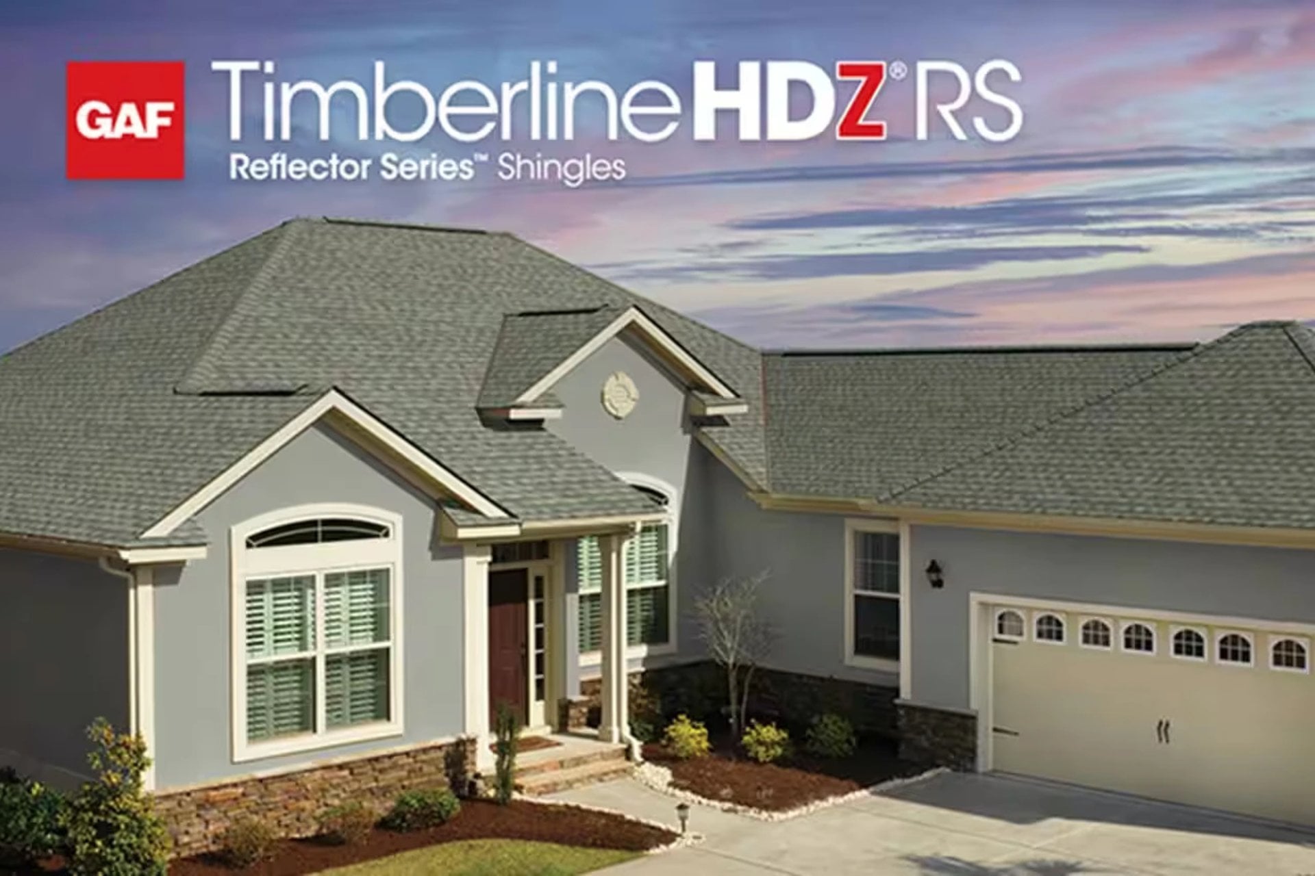 Reflective HDZ RS shingles for energy efficiency